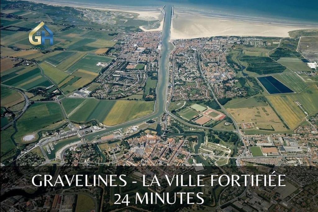 Villa Marine*La Capitainerie Coudekerque-Branche Eksteriør billede