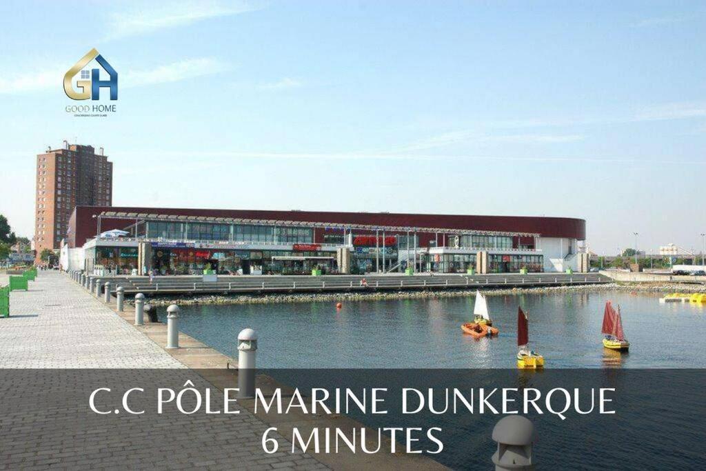 Villa Marine*La Capitainerie Coudekerque-Branche Eksteriør billede
